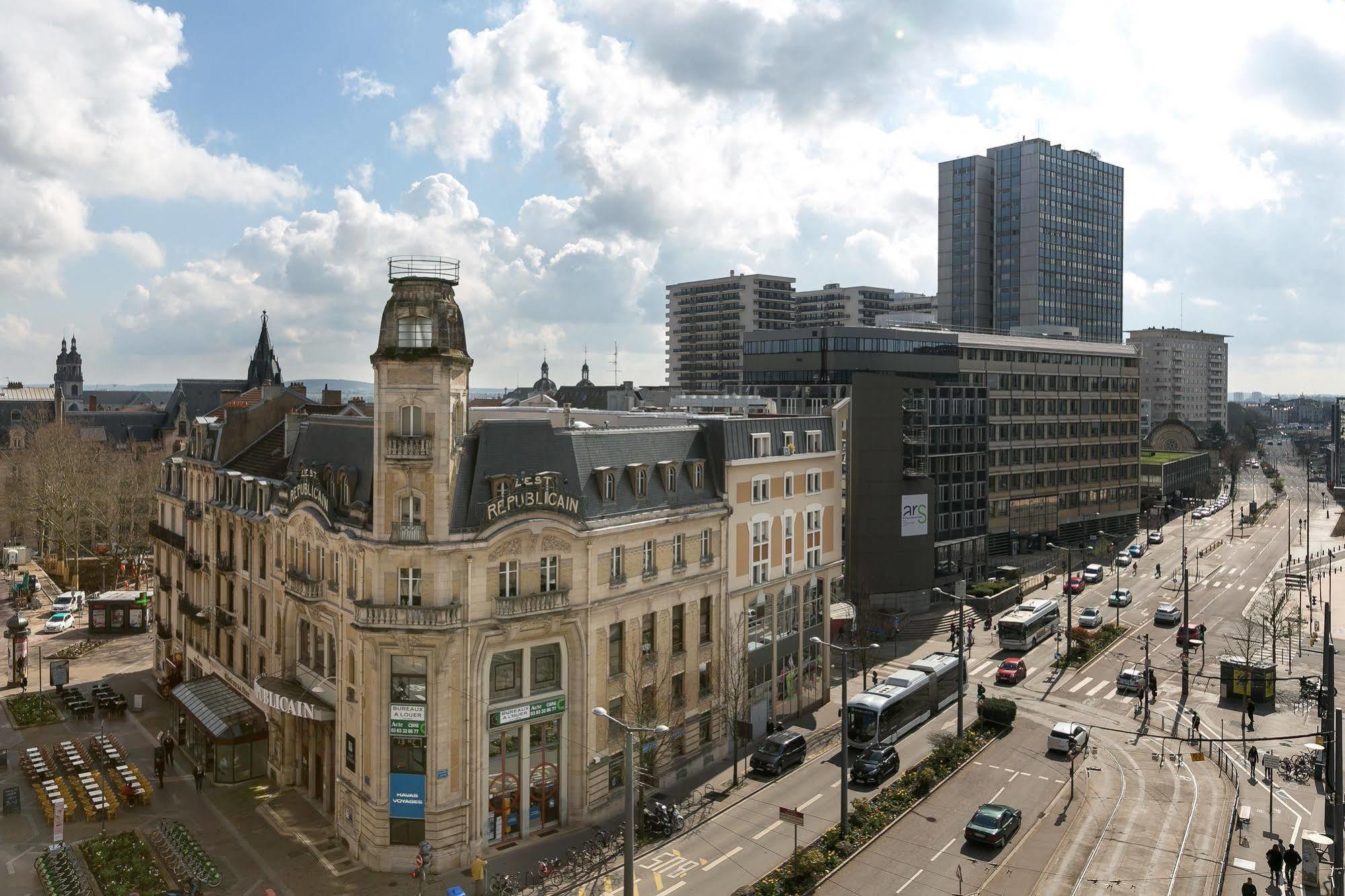 Hotel Foch Nancy Gare 외부 사진